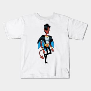 DEMON BOY Kids T-Shirt